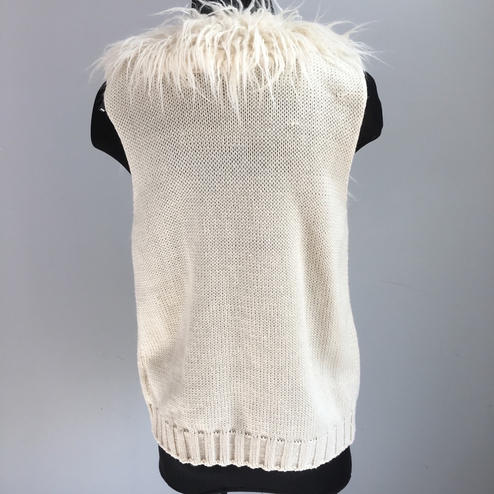 !! I.N San Francisco faux fur vest - Picture 3 of 7